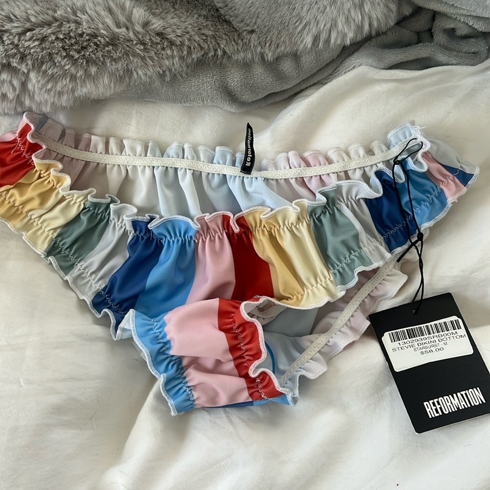 Reformation bikini bottom NWT